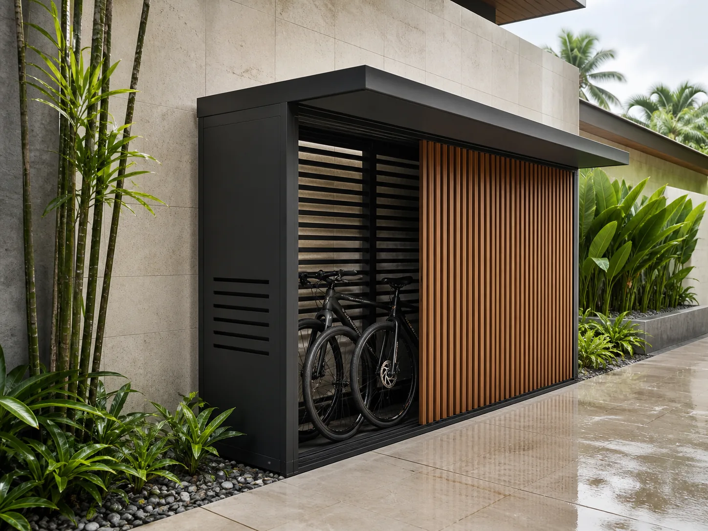 Bicycle Storage System architectural render