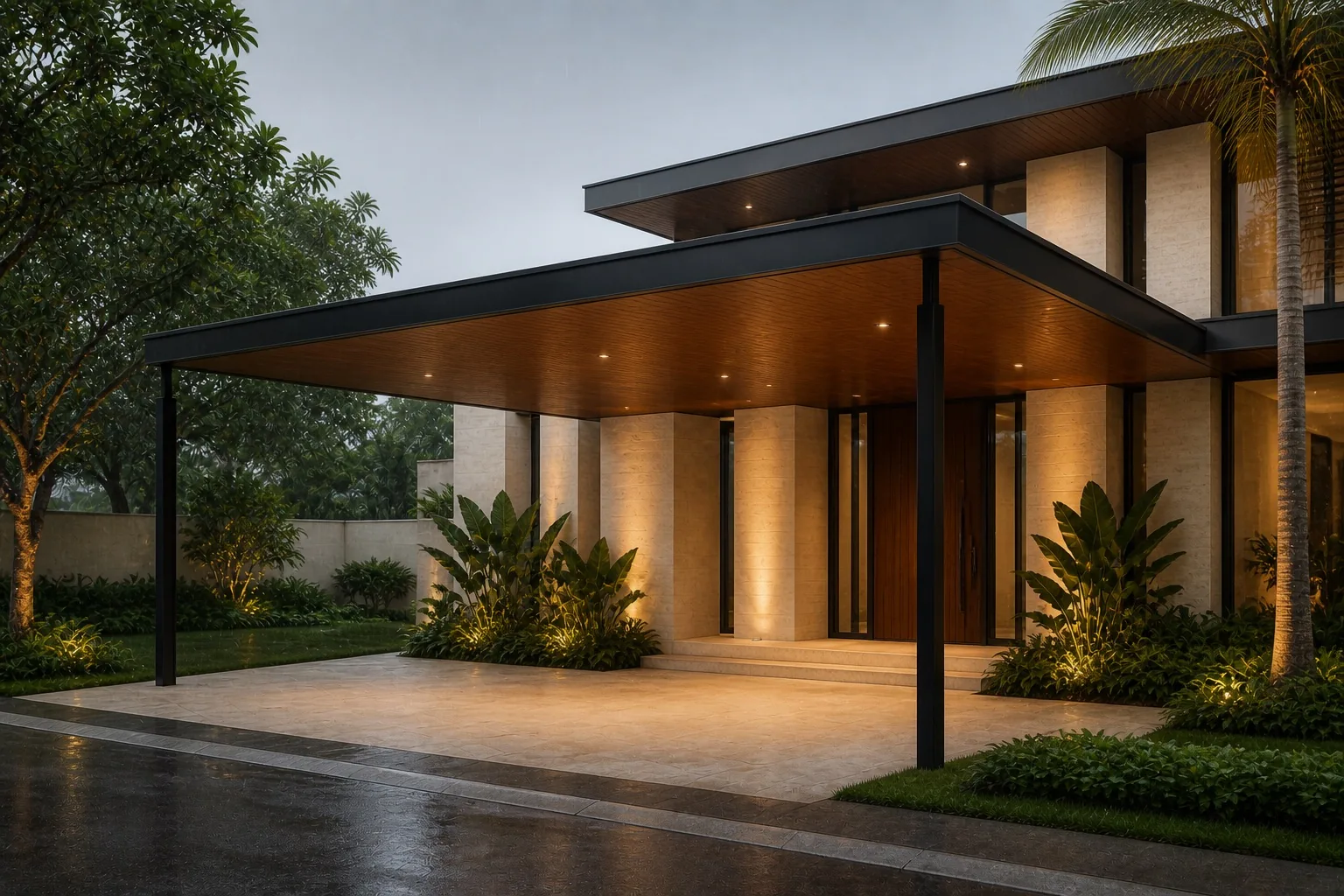 Premium Architectural Awning architectural render 3 of 7